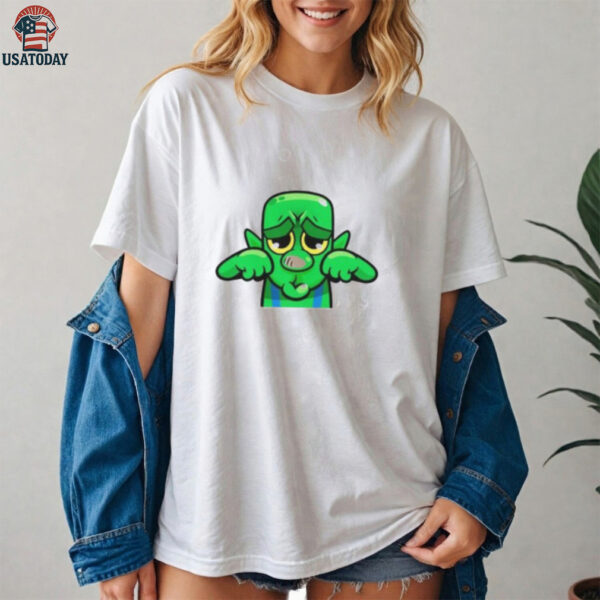 Goblin Crying Emote Clash Royale Funny Toxic Meme for Gamers Shirt