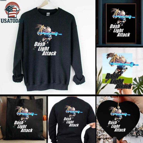 Granblue fantasy versus rising dash light attack zooey shirt
