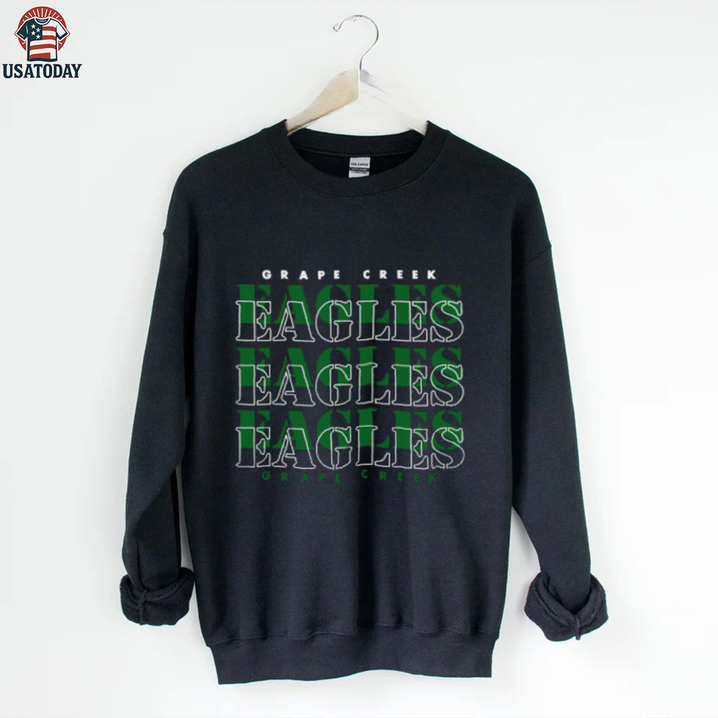 Grape Creek Eagles Repetition T Shirt Grape Creek Eagles Repetition T Shirt