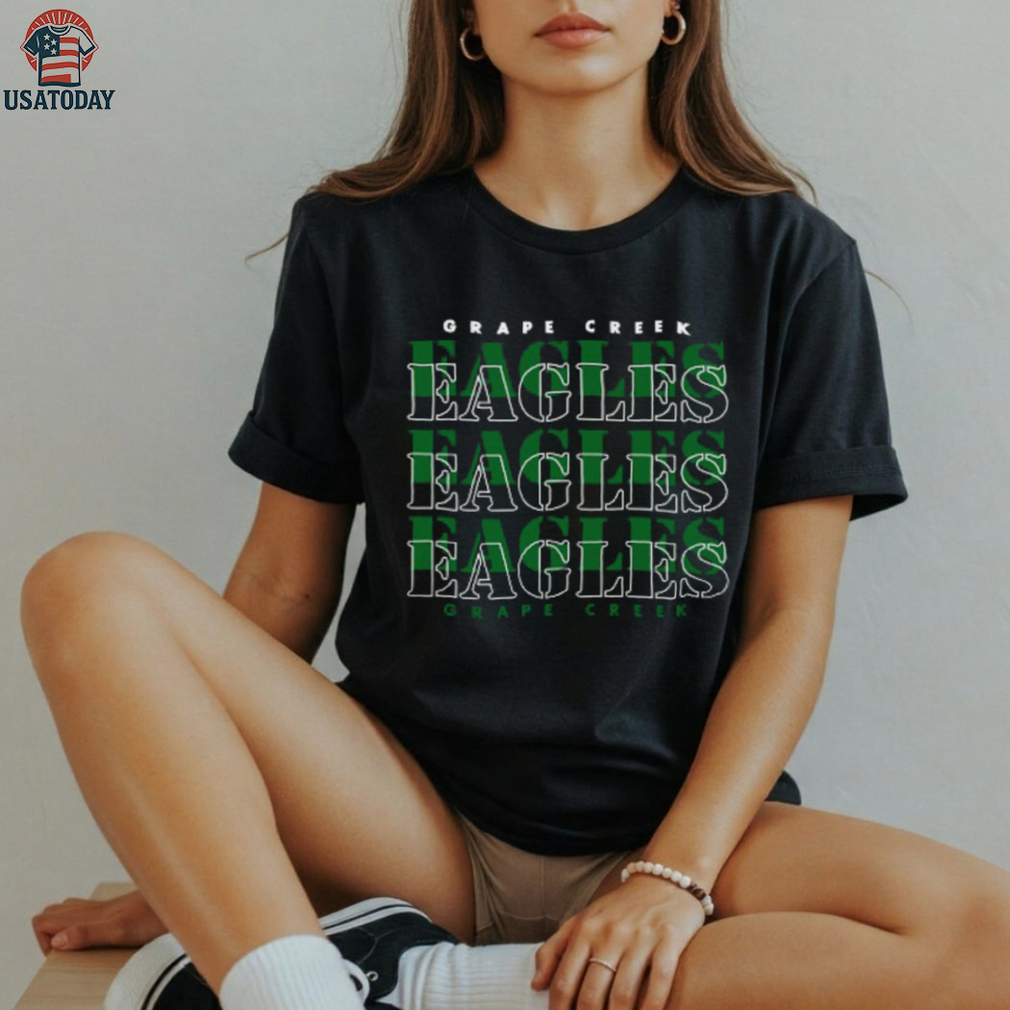 Grape Creek Eagles Repetition T Shirt Grape Creek Eagles Repetition T Shirt