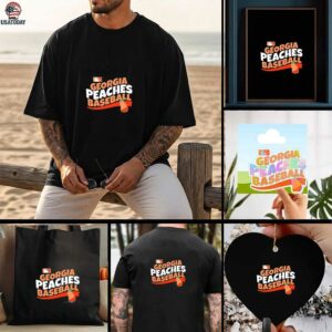 Gwinnett Stripers Bimm Ridder Peaches GoGo shirt