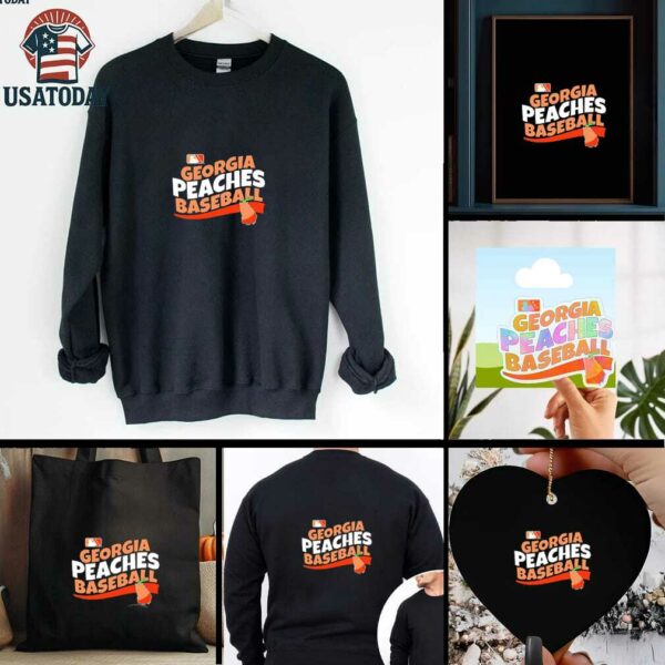 Gwinnett Stripers Bimm Ridder Peaches GoGo shirt