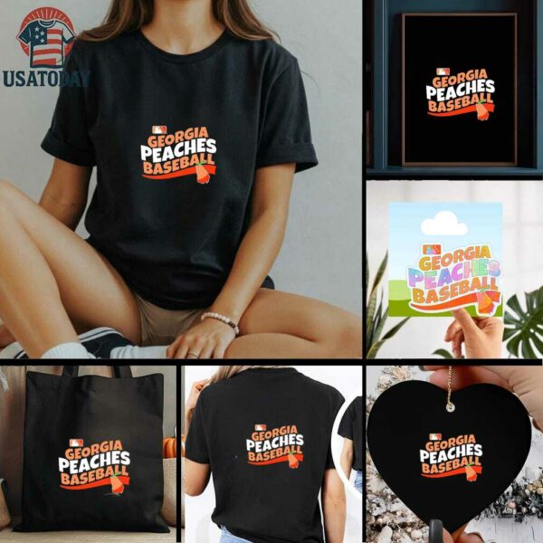 Gwinnett Stripers Bimm Ridder Peaches GoGo shirt