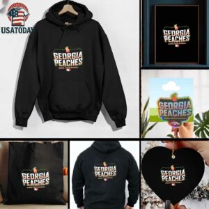 Gwinnett Stripers georgia peaches MiLB shirt