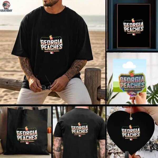 Gwinnett Stripers georgia peaches MiLB shirt