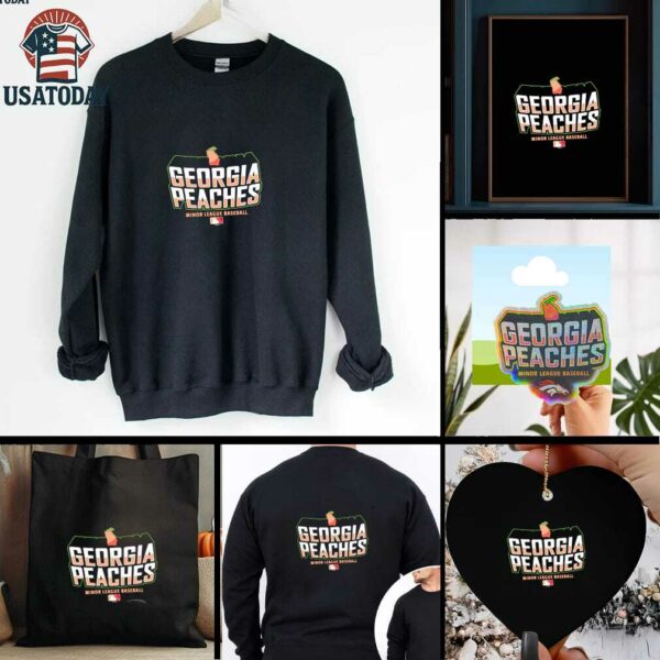 Gwinnett Stripers georgia peaches MiLB shirt