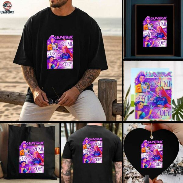 HUNTR X Rumi Mira x Zoey shirt