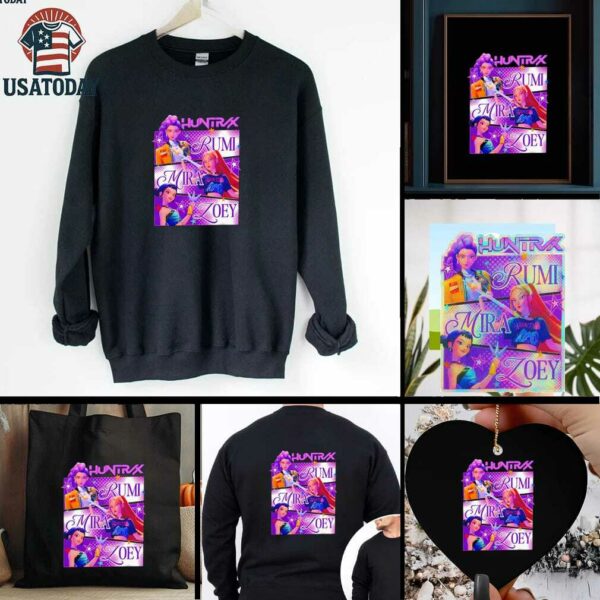 HUNTR X Rumi Mira x Zoey shirt