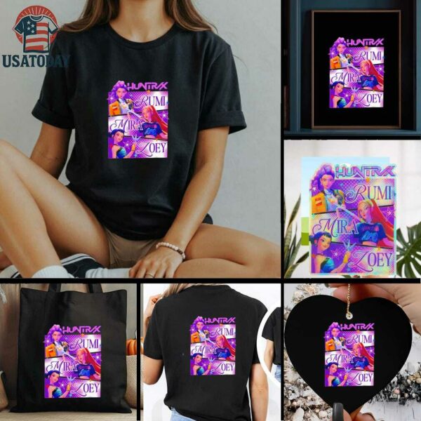 HUNTR X Rumi Mira x Zoey shirt