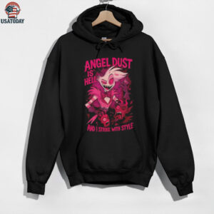 Hazbin Hotel Angel Dust is hell and I strike with style shirt