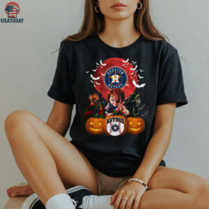 Houston Astros Horror Movie Halloween Shirt
