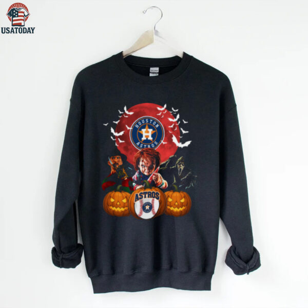 Houston Astros Horror Movie Halloween Shirt