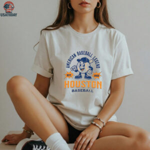 Houston Baseball Legend Tee or American Baseball Legend Est. 1962 Houston Shirt