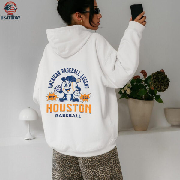 Houston Baseball Legend Tee or American Baseball Legend Est. 1962 Houston Shirt