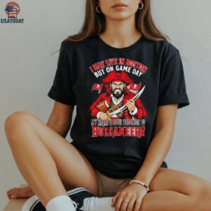 I may live in Boston but on gameday my heart and soul belong to Tampa Bay Buccaneers shirt