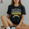 I may live in Dallas but on gameday my heart and soul belong to Los Angeles Chargers shirt