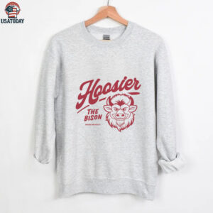 IU Hoosier the Bison 2025 Mascot Shirt