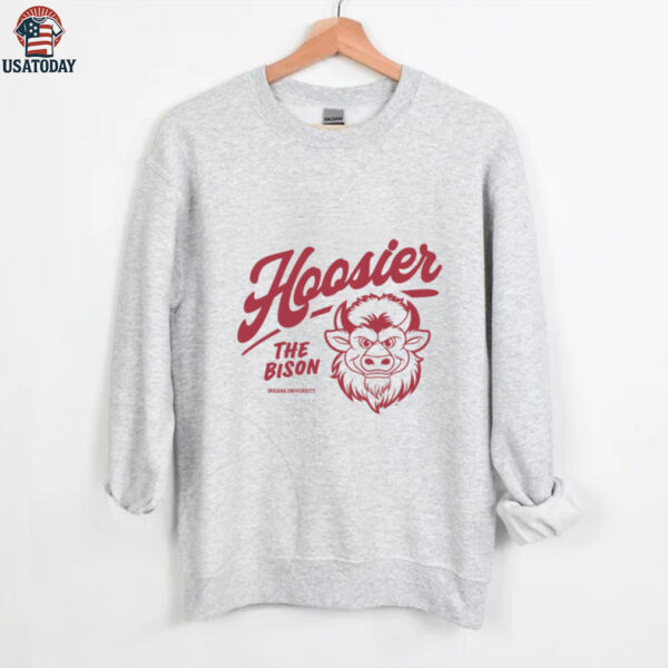 IU Hoosier the Bison 2025 Mascot Shirt