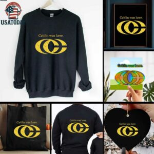 Indiana Fever Caitlin was here CC new logo shirt