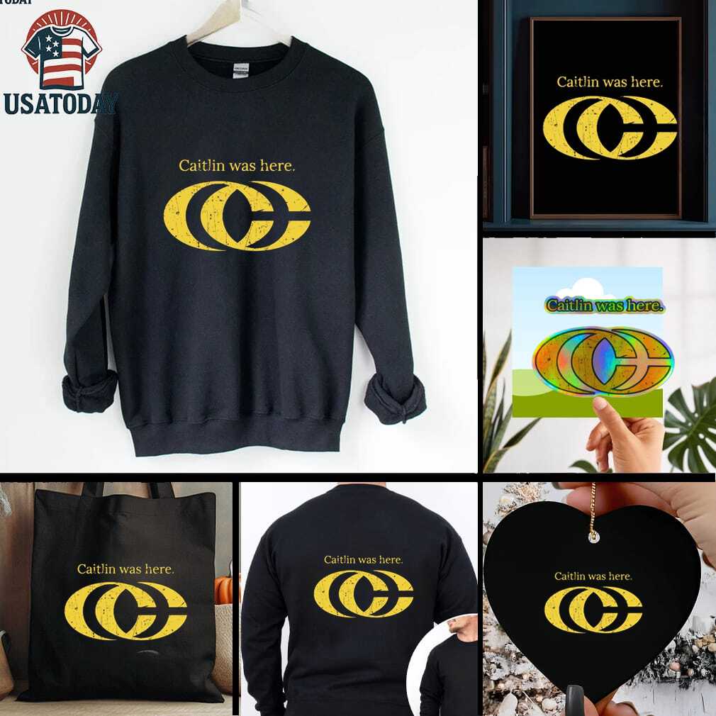 Indiana Fever Caitlin was here CC new logo shirt Indiana Fever Caitlin was here CC new logo shirt