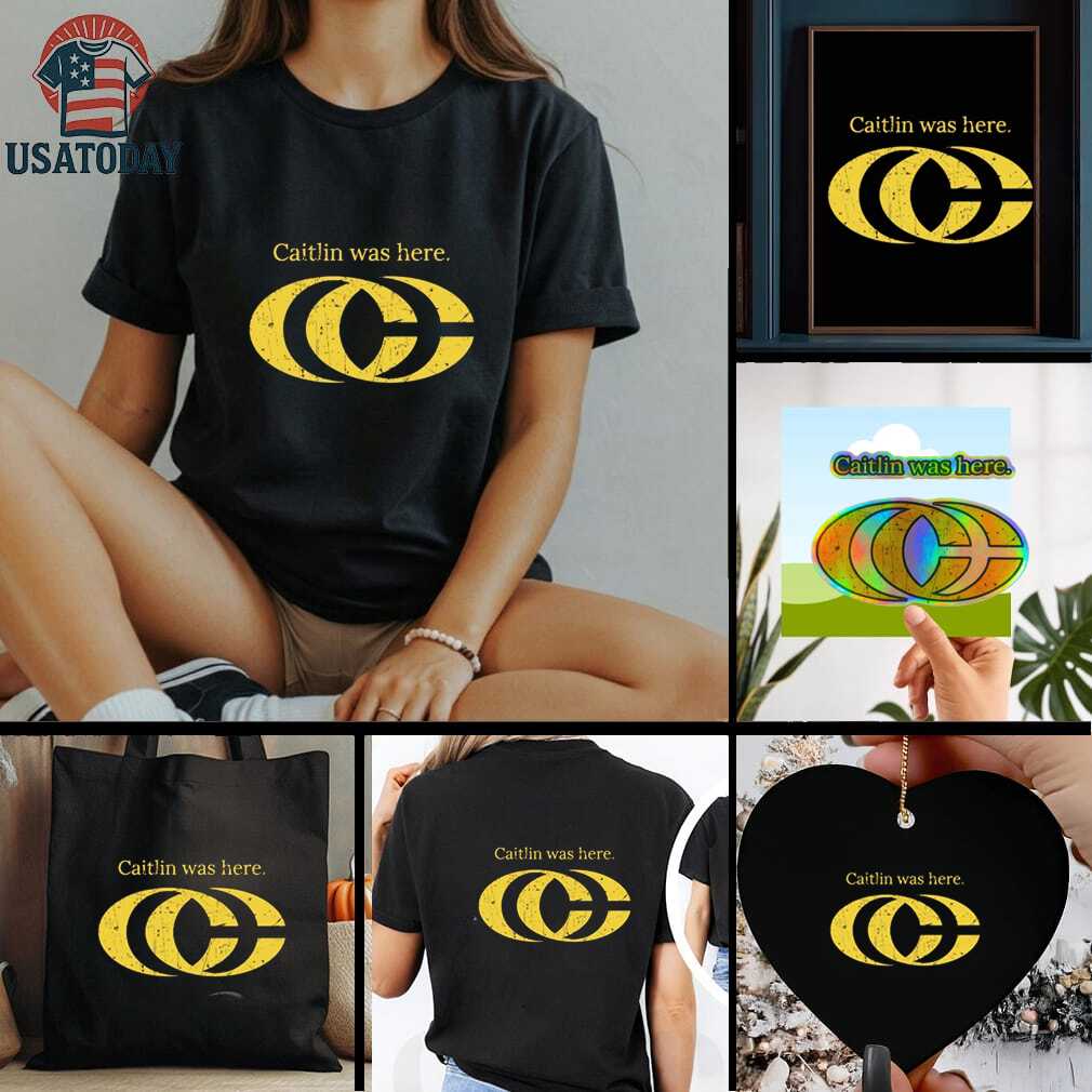 Indiana Fever Caitlin was here CC new logo shirt Indiana Fever Caitlin was here CC new logo shirt