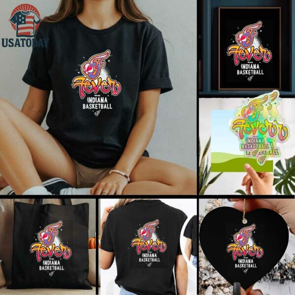 Indiana Fever basketball logo since 2000 vintage shirt