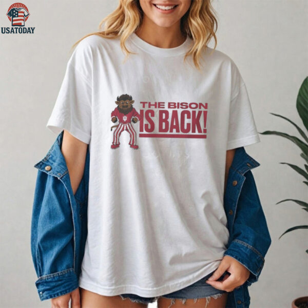 Indiana Hoosiers Hoosier The Bison Is Back Shirt