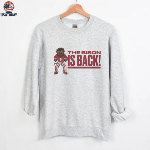 Indiana Hoosiers Hoosier The Bison Is Back Shirt