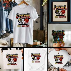 Iowa State Cyclones vs Iowa Hawkeyes Cy Hawk 2025 shirt