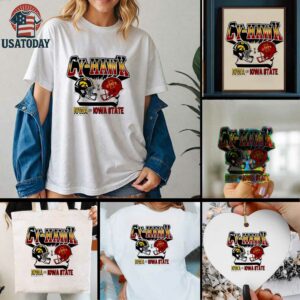 Iowa State Cyclones vs Iowa Hawkeyes Cy Hawk 2025 shirt