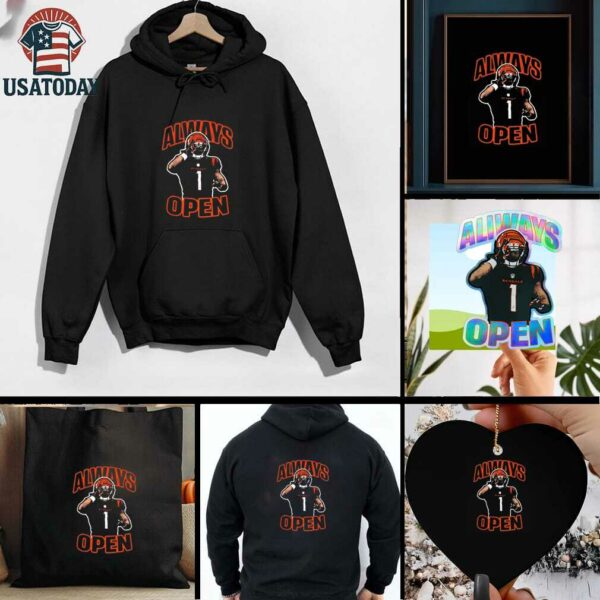 Ja’Marr Chase Always Open Cincinnati Bengals Vintage shirt