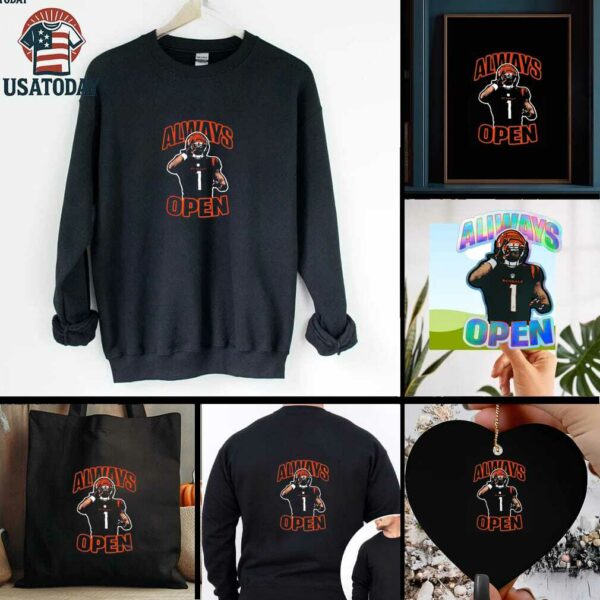 Ja’Marr Chase Always Open Cincinnati Bengals Vintage shirt