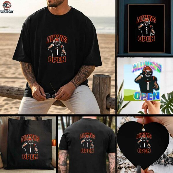 Ja’Marr Chase Always Open Cincinnati Bengals Vintage shirt