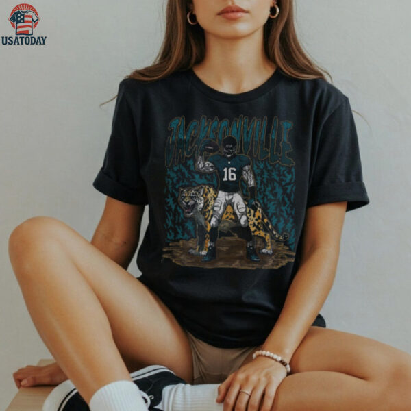 Jacksonville Football Skull Vintage Shirt