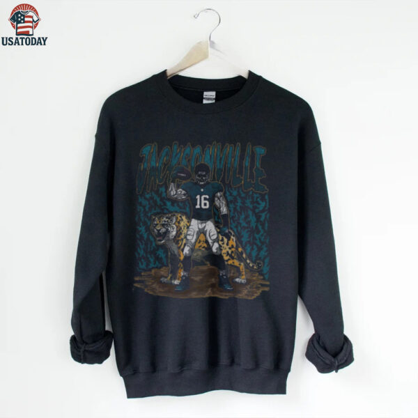 Jacksonville Football Skull Vintage Shirt