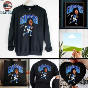Jahmyr Gibbs Detroit Lions Signature Cartoon shirt