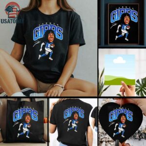 Jahmyr Gibbs Detroit Lions Signature Cartoon shirt