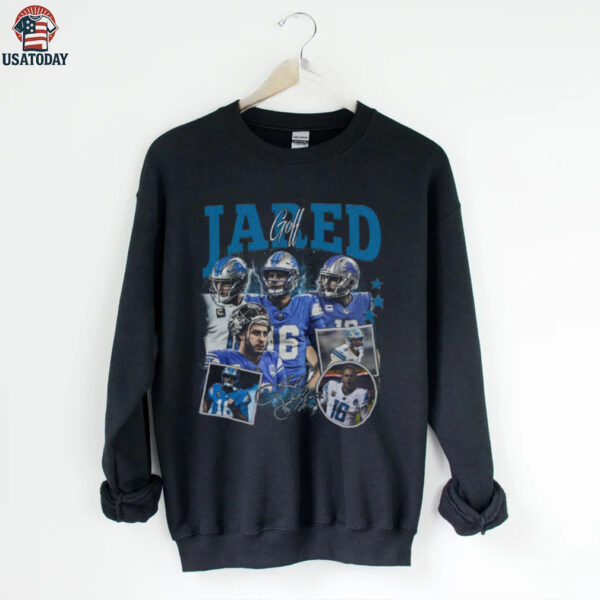 Jared Goff Detroit football Vintage Sports Shirt