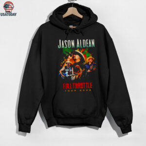 Jason Aldean Full Throttle Tour 2025 signature shirt