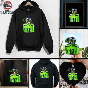 Jaxon Smith Njigba Seattle Seahawks signature shirt