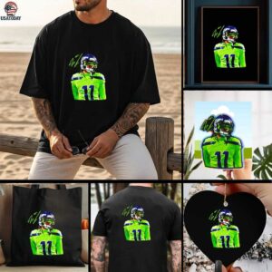Jaxon Smith Njigba Seattle Seahawks signature shirt