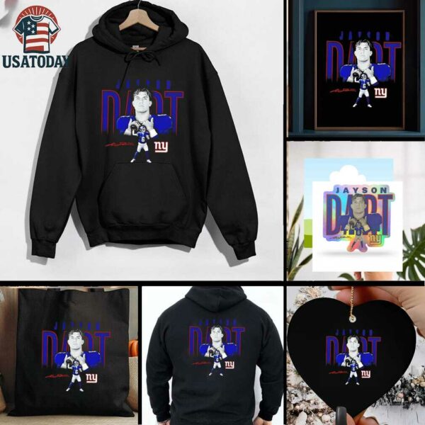 Jaxson Dart New York Giants Humble Shadow signature shirt