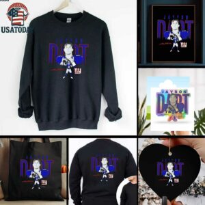 Jaxson Dart New York Giants Humble Shadow signature shirt