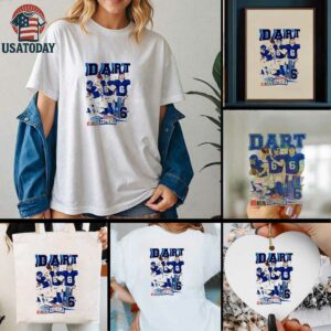 Jaxson Dart player New York Giants NFL Planet Euphoria graphic shirt