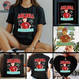 Jay Bell Arizona Diamondbacks 2 Time All Star player 1 Time WSC comic shirt