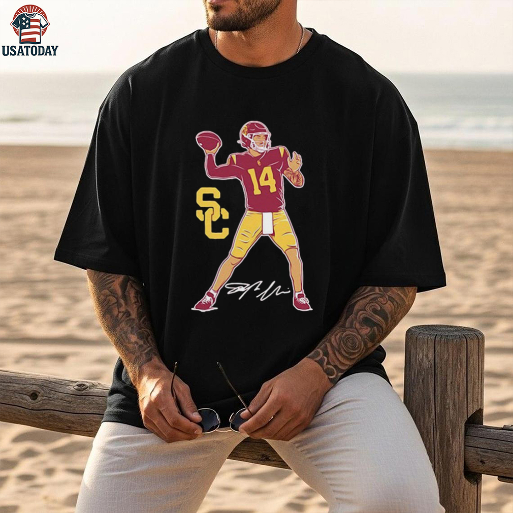 Jayden Maiava Superstar Pose USC Trojans Shirts Jayden Maiava Superstar Pose USC Trojans Shirts