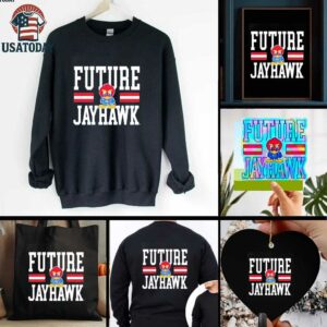 Jayhawk Kansas KU Future Jayhawk mascot shirt