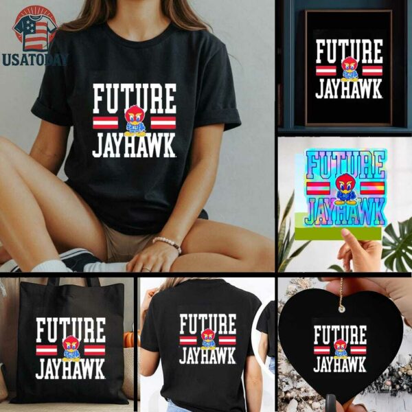 Jayhawk Kansas KU Future Jayhawk mascot shirt