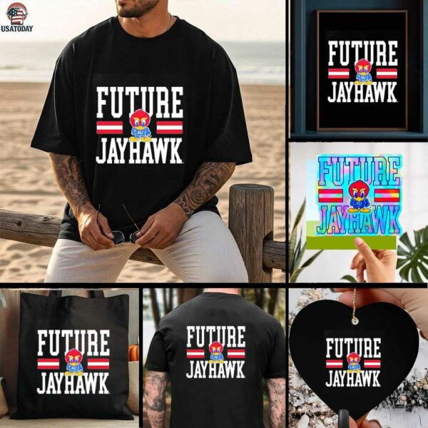 Jayhawk Kansas KU Future Jayhawk mascot shirt