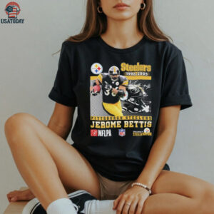 Jerome Bettis Pittsburgh Steelers 1996 2005 signature shirt